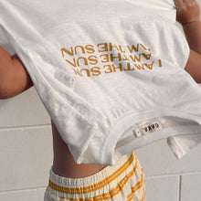 Load image into Gallery viewer, I Am The Sun T-Shirt - White/Golden