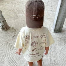 Load image into Gallery viewer, Lost In Paradise Tee - Sunshine/Cocoa