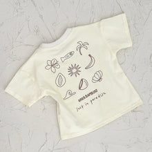 Load image into Gallery viewer, Lost In Paradise Tee - Sunshine/Cocoa