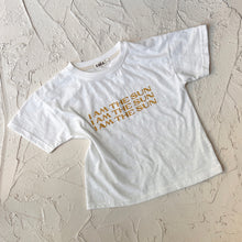 Load image into Gallery viewer, I Am The Sun T-Shirt - White/Golden