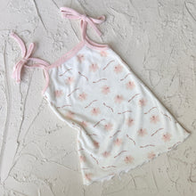 Load image into Gallery viewer, Hibiscus Mini Dress - Soft Pink/White