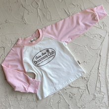 Load image into Gallery viewer, Endless Summer Raglan T-Shirt - Pink/White