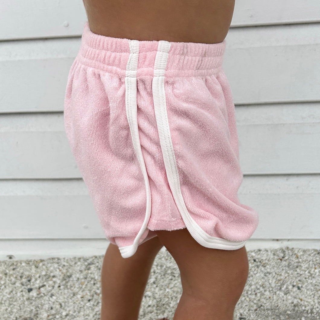 Simple Days Short - Pink Hibiscus