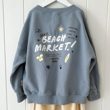 Load image into Gallery viewer, Beach Market Pullover - Blue/Multi
