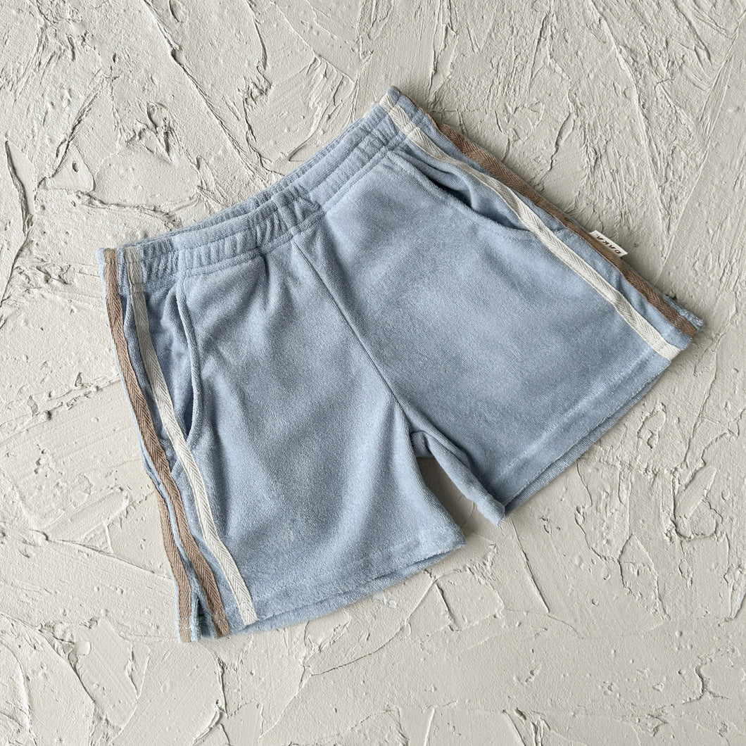 Texas Racer Short - Soft Blue