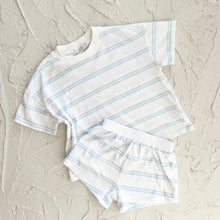 Load image into Gallery viewer, Palma T-Shirt Set - Ocean Stripe
