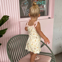 Load image into Gallery viewer, Aloha Mini Dress - Pale Yellow

