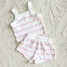 Load image into Gallery viewer, Palma Singlet Set - Pink Stripe
