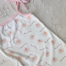 Load image into Gallery viewer, Hibiscus Mini Dress - Soft Pink/White
