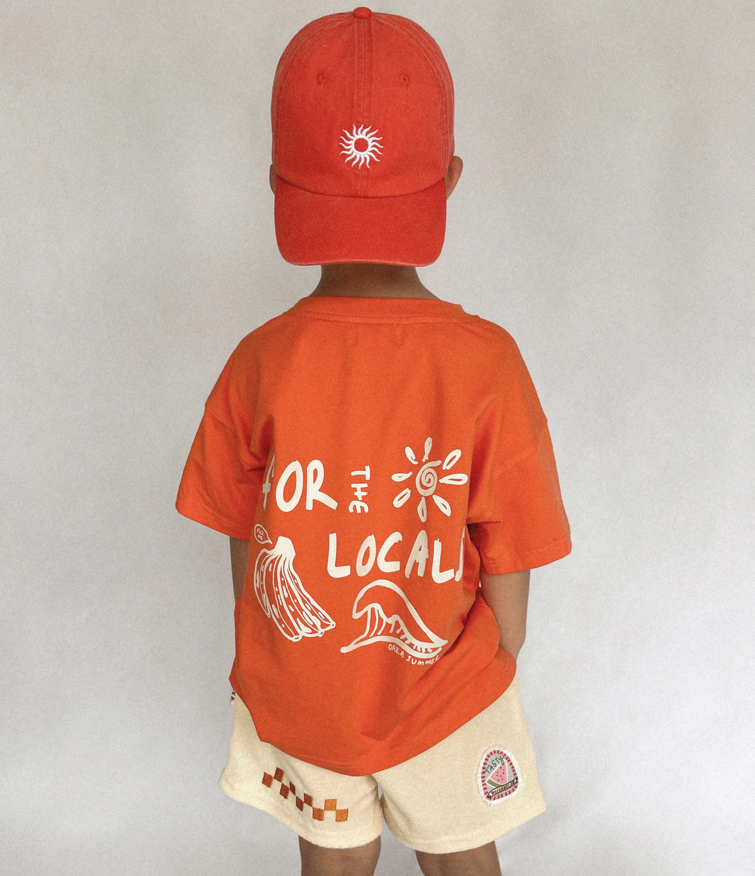 For The Locals T-Shirt - Burnt Orange