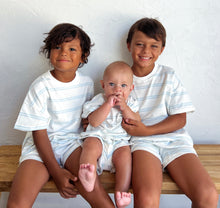 Load image into Gallery viewer, Palma T-Shirt Set - Ocean Stripe
