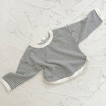 Load image into Gallery viewer, SIZE 4 Easy Street Long Sleeve  - Ivory/Stripe
