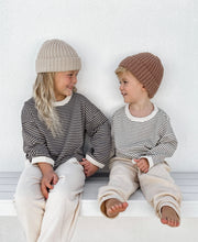 Load image into Gallery viewer, SIZE 4 Easy Street Long Sleeve  - Ivory/Stripe
