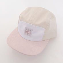 Load image into Gallery viewer, Best pastel coloured 5 panel cap Australia. Available at Oaka Bambino
