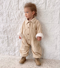 Load image into Gallery viewer, SECONDS Sereno Oversized Romper - Sandy Beige Cord
